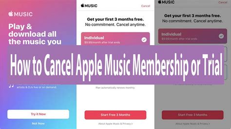 how to cancel apple music trial