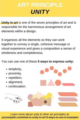 what is the definition of unity in art what does it mean to achieve balance and harmony in visual composition?